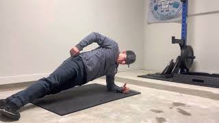 Split Stance Side Plank
