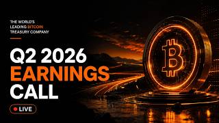 Breaking Live: Strategy Reports Q2 2026 Financials, Michael Saylor Talks Bitcoin