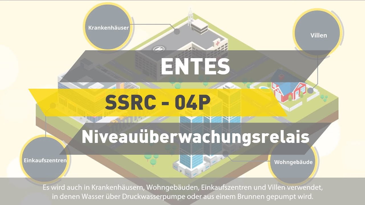 ENTES SSRC-04P Niveauüberwachungsrelais