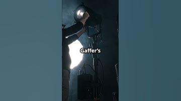 The Gaffer: The Master of Light on Set 🎬💡 #filmmaking #filmproduction