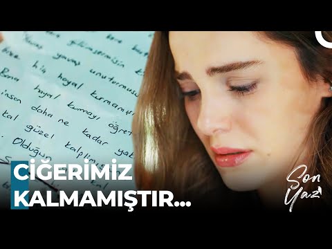 Her Hatırladığında Bir Kere Gülümser Misin? - Son Yaz