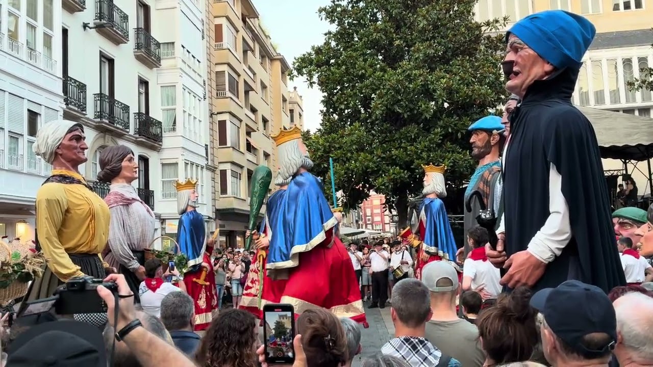 Vitoria Gasteiz, Baile de gigantes, La Blanca 2025