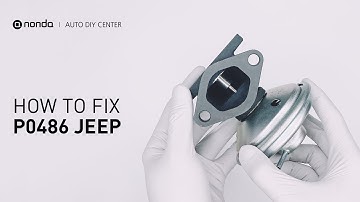 How to Fix JEEP P0486 Engine Code in 3 Minutes [2 DIY Methods / Only $4.41]