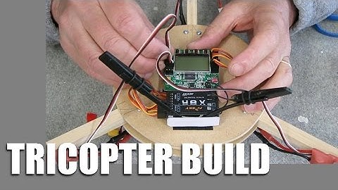 KK2 Tricopter build