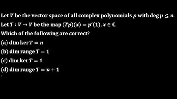 csir net june 2016 linear algebra matrix representation of linear transformation and its properties