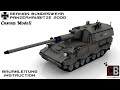 Custom Bundeswehr Panzerhaubitze PzH 2000 Howitzer aus LEGO ® Steinen