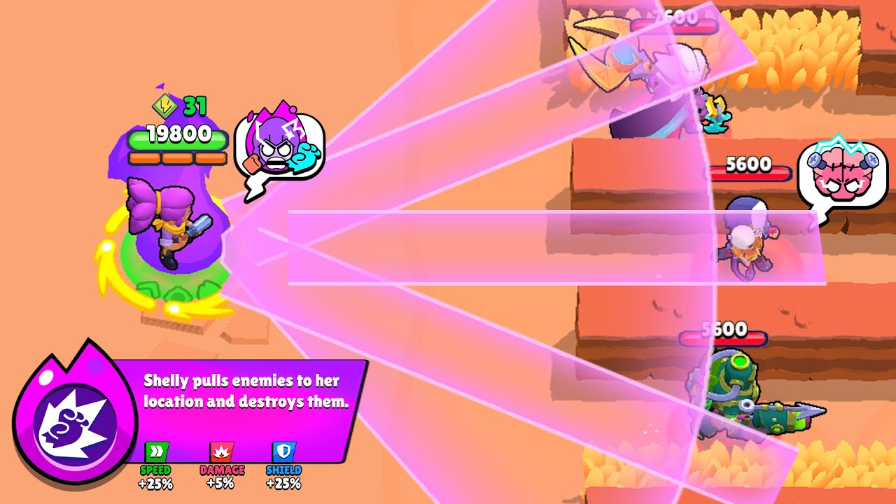 НОВЫЙ ГИПЕРЗАРЯД ШЕЛЛИ = НЕ МОЖЕТ БЕЖАТЬ 🤣 Brawl Stars 2025 Смешные моменты, победы и поражения, ...