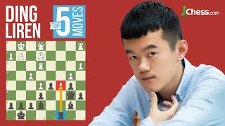 Ding Liren's 5 Most Brilliant Chess Moves