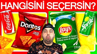 Sen Hangi̇si̇ni̇ Seçersi̇n ? Yemek Challenge Hayat Da 2 Tür İnsan Vardir