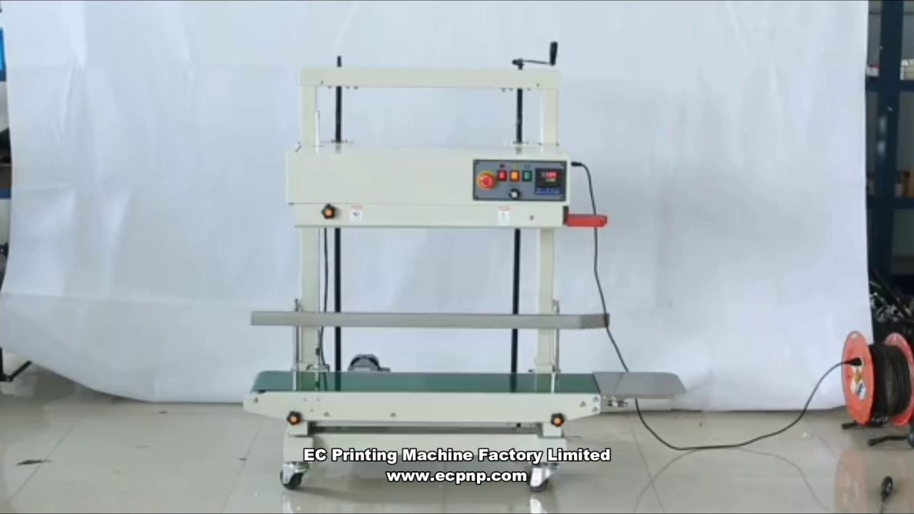 Plastic Bag Sealing Machine YouTube