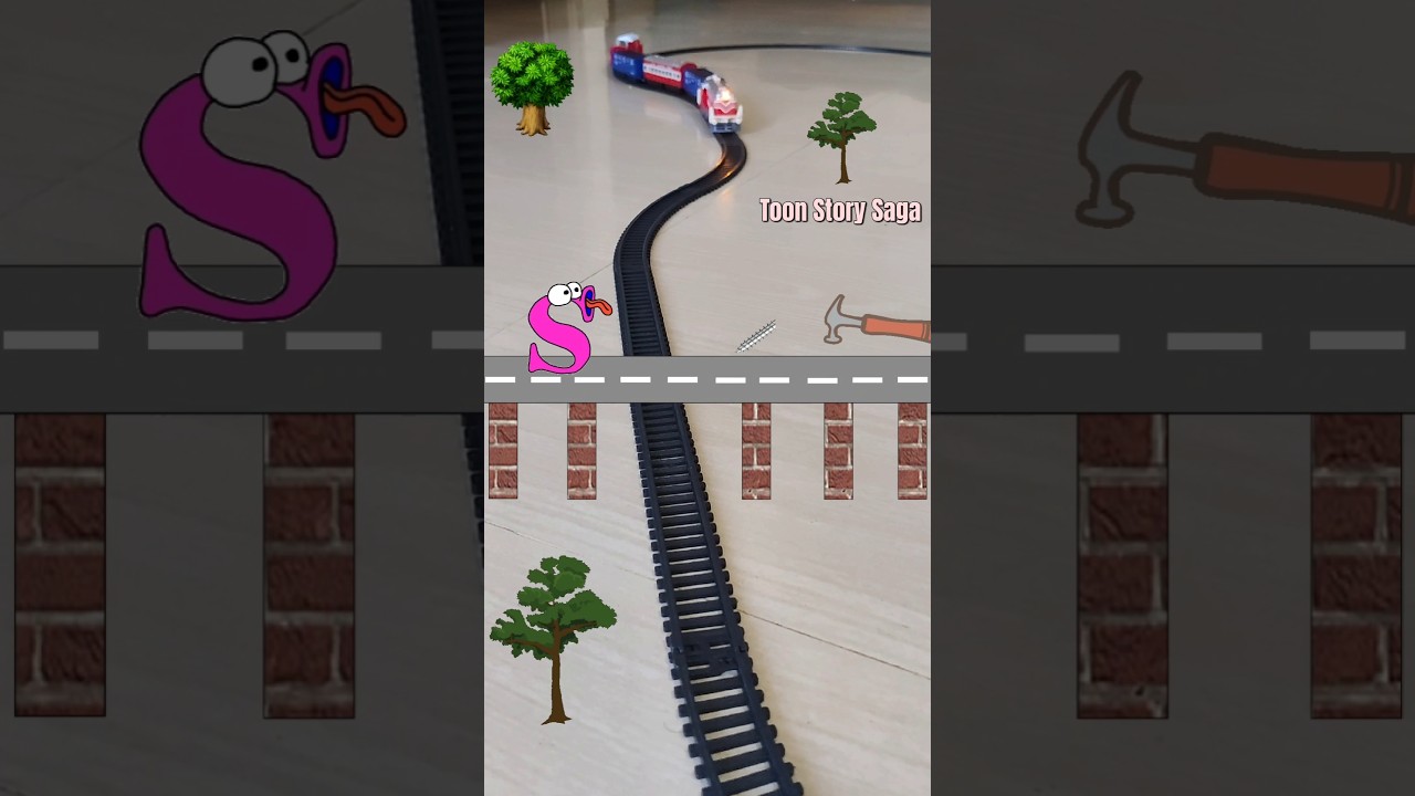 S + Nail = Snail | Hammer is waiting for the nail and the train is approaching fast