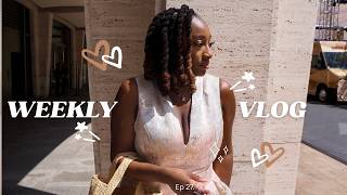 Weekly Vlog Ep. 27: Work in tech, Dyed My Locs, Goyard Unboxing, Thrifting and Birthday Sneakpeak