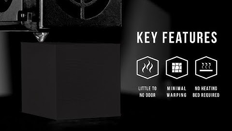 HATCHBOX Black PLA 3D Printer Filament