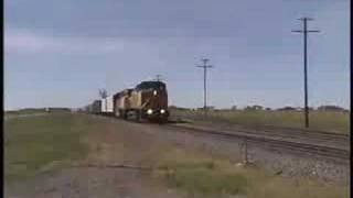 Union Pacific Trains At Clarks, Nebraska Part 2