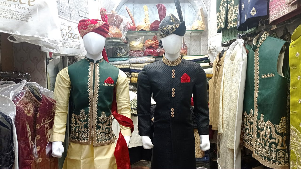 Prince Coat & Dhula Dresses Shairwani Purana Qilla Rawalpindi YouTube