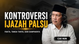 Cak Nun: The Fake Diploma Controversy