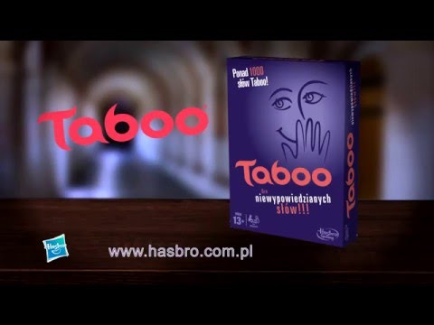 Hasbro Games - Taboo - Gra niewypowiedzianych słów - A4626 - PL Hasbro Games - Taboo - Gra niewypowiedzianych słów - A4626 - PL