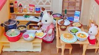 Re-ment Petit Sample Series [A Good Smell on the Way Home! ~Memories of Dinner~] Opening Miniatur...