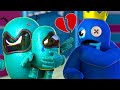 If BLUE Was a Crewmate!? - Among Us &amp; Rainbow Friends Animation