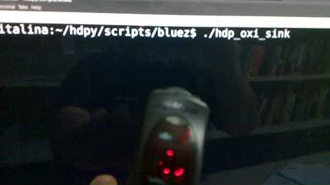 Simple demonstration of HDP BlueZ API