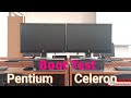 Intel Pentium vs intel celeron  Boot Test | Speed test