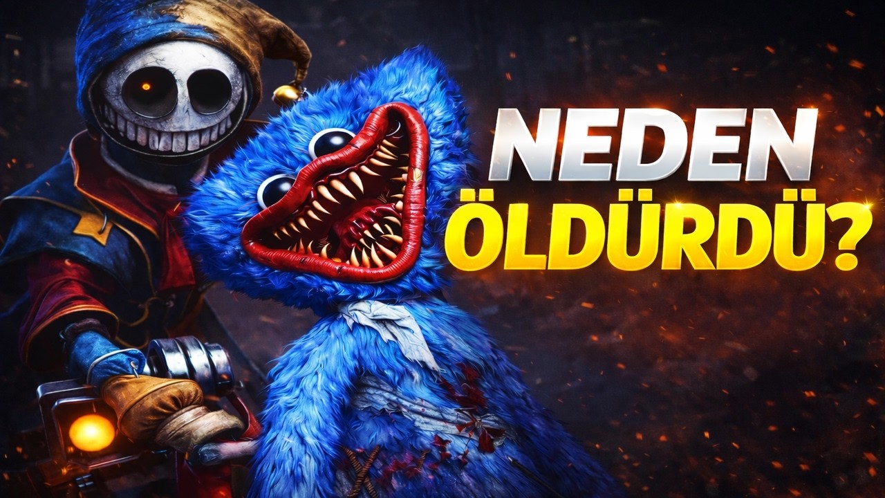Poppy Playtime Chapter 5 Prototip Neden Huggy Wuggy'yi Öldürdü?