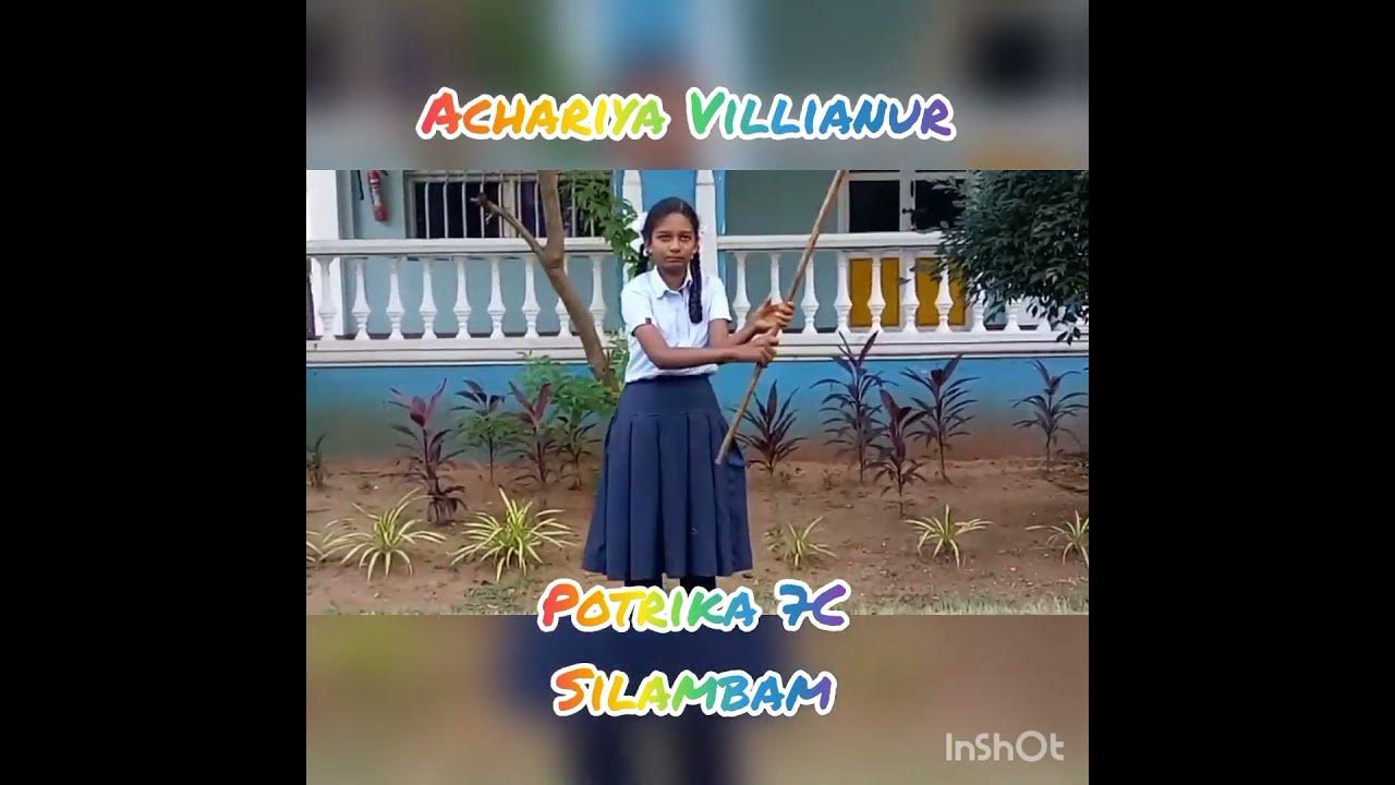 RANI Potrika| |GRADE 7C |SILAMBAM| ACHARIYA VILLIANUR - YouTube