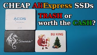 Three Cheap AliExpress SSDs: Are they trash?