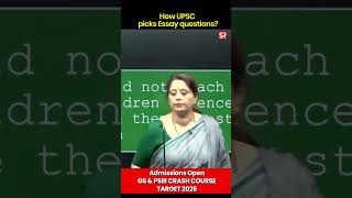 How Essay's are picked for UPSC Mains || Admission open. #upsc #essaywriting