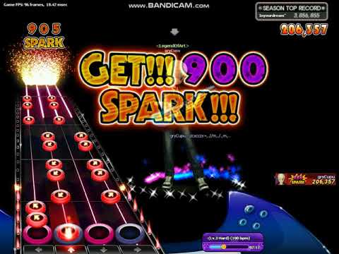 The Fiery Concert - ปาล์มมี่ – ติ๊กต๊อก (Lv. 3 Hard) With Flame Out