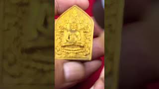 พระขุนแผนพุทธเทวามหาเศรษฐี หลวงพ่อมนัส มตชาโต เนื้อว่าน108ทาทอง