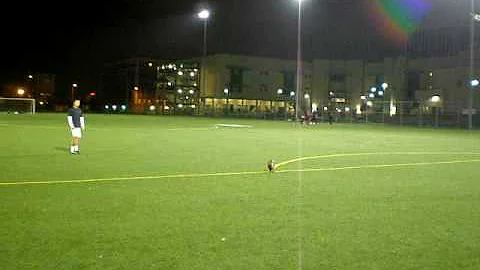 Coach Brent kicks a Pop Up Onsides Kick