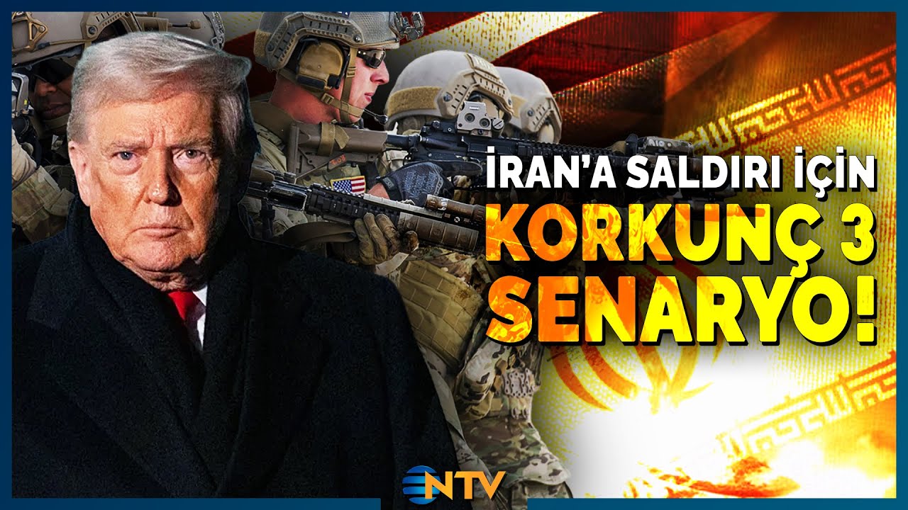Pentagon Düğmeye Bastı! Trump'a Sunulan 3 Korkunç İran Senaryosu | NTV