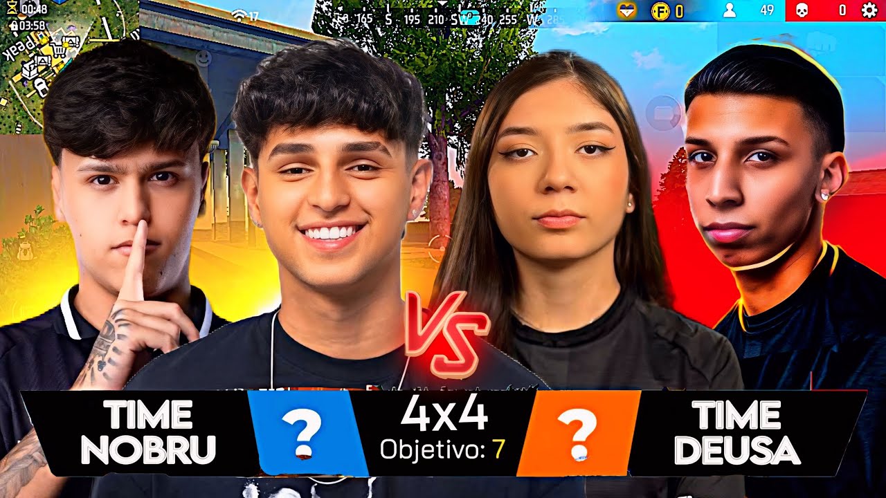 4x4 com VISÃO do TIME NOBRU e TIME DAK e DEUSA!!