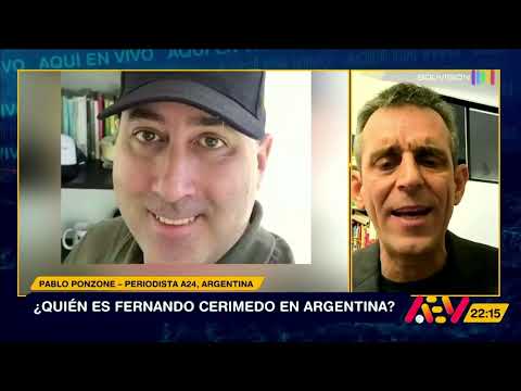 Fernando Cerimedo, the Argentine consultant detained after the attack on Nadia Beller