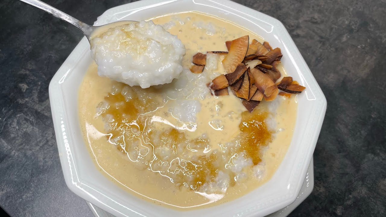 How To Make THE BEST Rice Porridge | Coconut Rice Porridge | Affordable ...