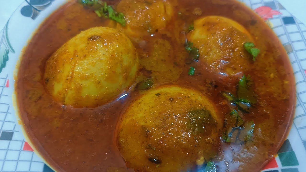 Anda Kari ki recipe/ande ki sabji Kaise banaen/ Ande ka salan♥️