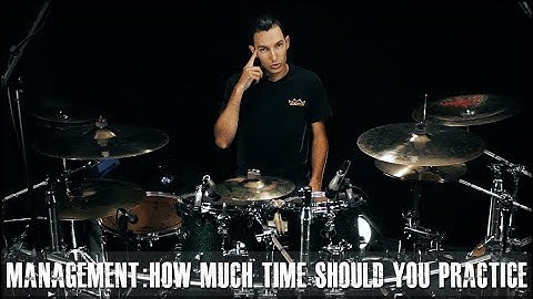 JamesPayneDrums.com HOW MUCH TIME SHOULD YOU PRACTICE DRUMS drum lesson Preview