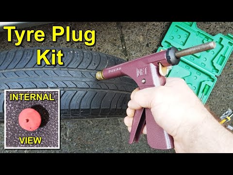 Tyre Plug Gun Repair Kit Tutorial - With Internal