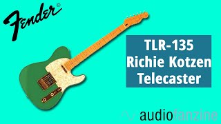 Test de la guitare Fender TLR-135 Richie Kotzen Telecaster - YouTube