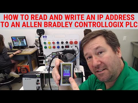 Reading and Writing an IP Address to an Allen Bradley Controllogix PLC