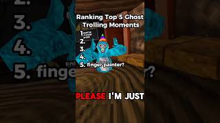 Ranking The FUNNIEST Ghost Troll Moments... 😱👀 #gorillatag #vr