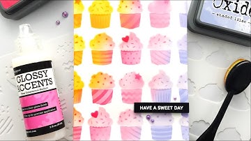 How To Use Glossy Accents with Pretty Pink Posh Stencils