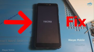 All Tecno Spark Hang on Logo Fix Without PC / Tecno B1f hang on logo solution by waqas mobile
