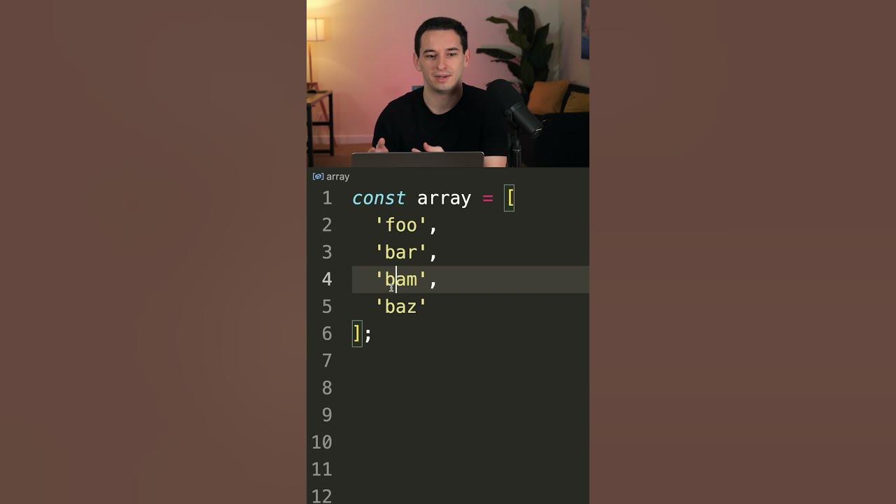 Use trailing commas to code like a pro youtube