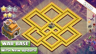 Clash of Clans (CoC) | NEW Town hall 7 War Base 2018 | TH7 Anti drag /Anti Hog/Anti giants War Base