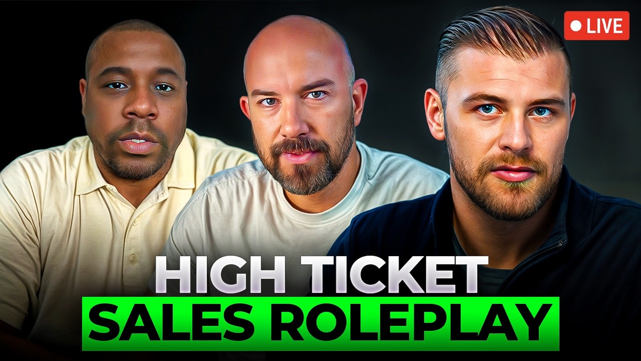 Sales Roleplay - Sales Training Offer With $1M/mo Trainer [LIVE]