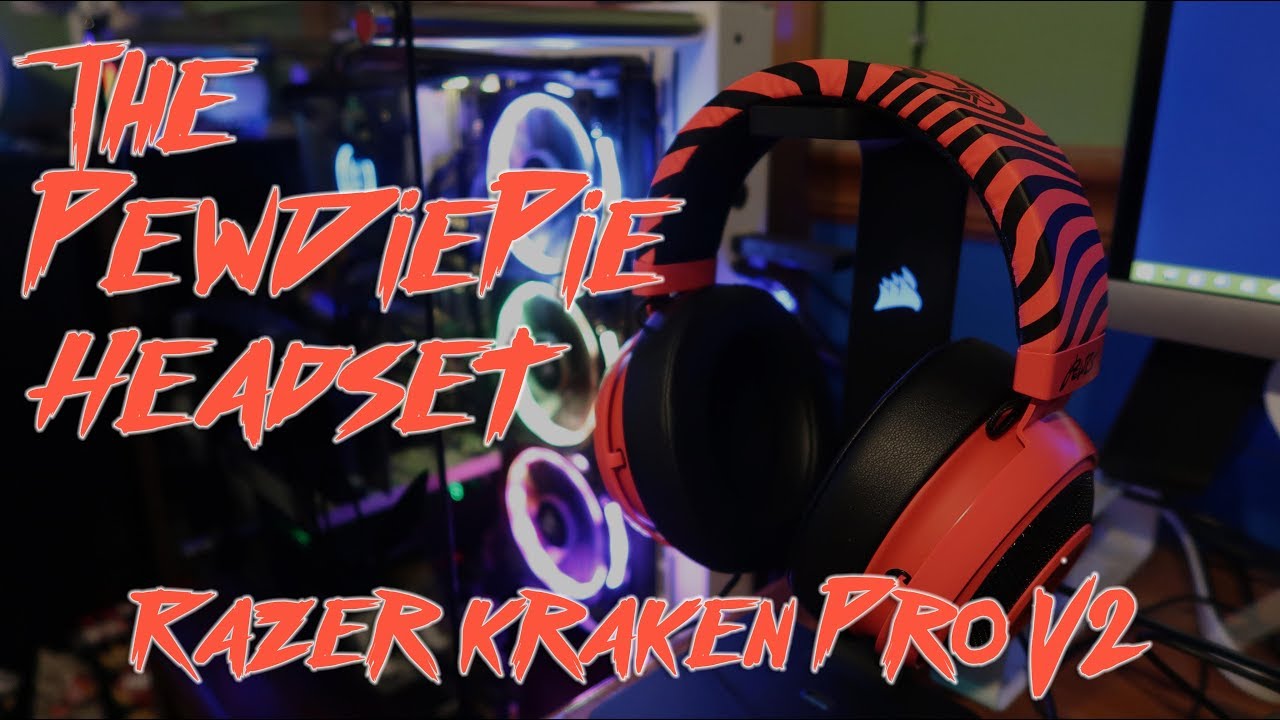 Razer Nari Ultimate Pewdiepie Edition Headset Youtube