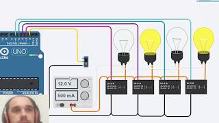 Arduino - Várias lâmpadas controladas por um mesmo interruptor