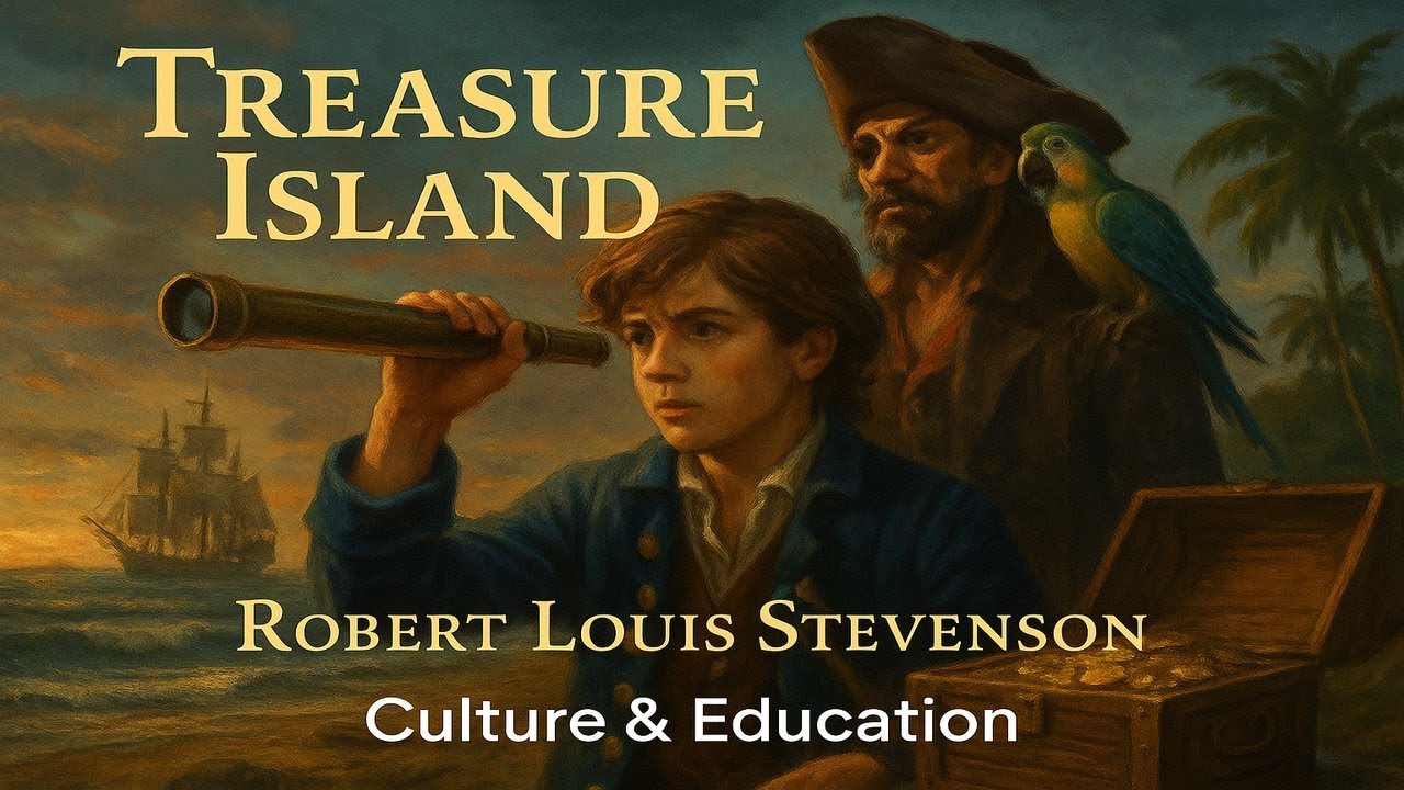 Robert Louis Stevenson: TREASURE ISLAND (book summary)